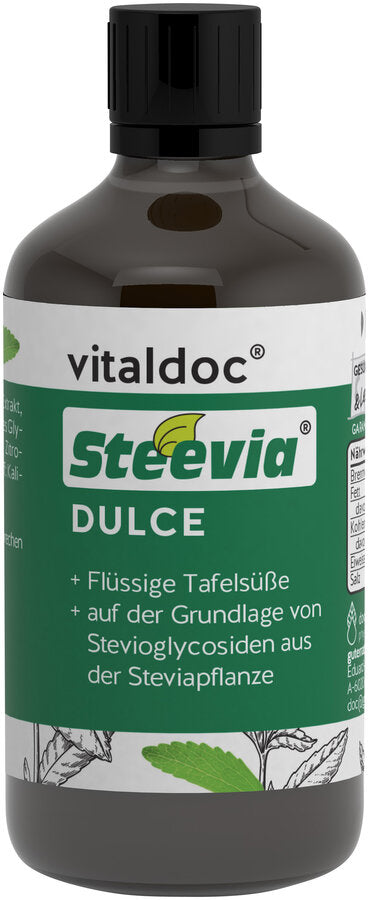 Steevia® Dulce + Liquid Tafelsöße + based on steviolglycosides from the stevia plant + calorie -free + without alcohol