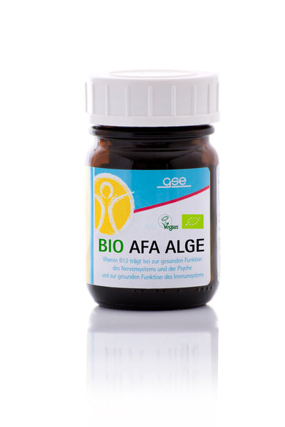 Afa Alge - now in organic quality! The wild blue algae Aphanizomenon Flos Aquae (Afa) thrives in the Upper Klamath Lake in Oregon / USA. It is particularly important to emphasize your significant content of vitamin B12, which is required for building new blood cells, for cell growth and the function of nerve cells.
