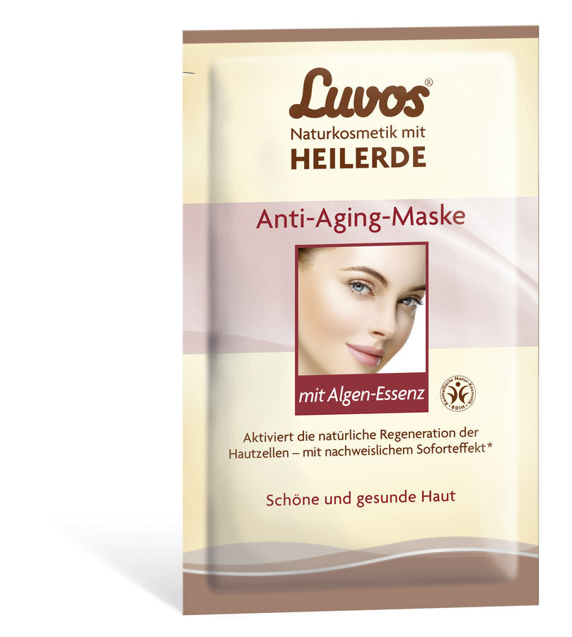 Luvos cream-mask anti-aging with natural healing earth and pebble algae activates the cell protection and gives your skin an amusement and youthful charisma.