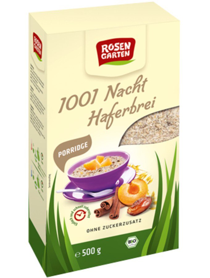 Rosengarten Porridge 1001-Nacht-Haferbrei, 500g - firstorganicbaby
