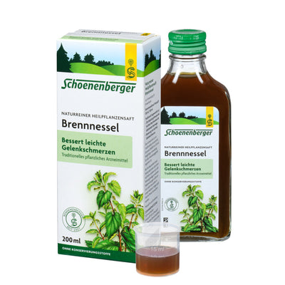 Schoenenberger® nettle, natural pure medicine juice organic, 200ml