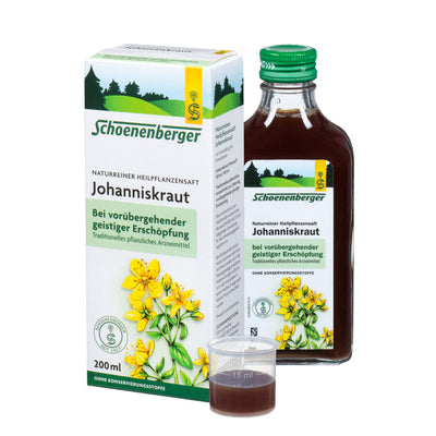 Schoenenberger® St. John's wort, natural medicine juice bio, 200ml - firstorganicbaby