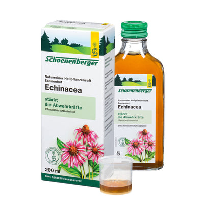 Schoenenberger® Echinacea, Naturr. Medical plant juice Sonnenhut Bio, 200ml - firstorganicbaby