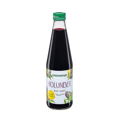6 x Schoenenberger® elderberry organic juice, 330ml - firstorganicbaby