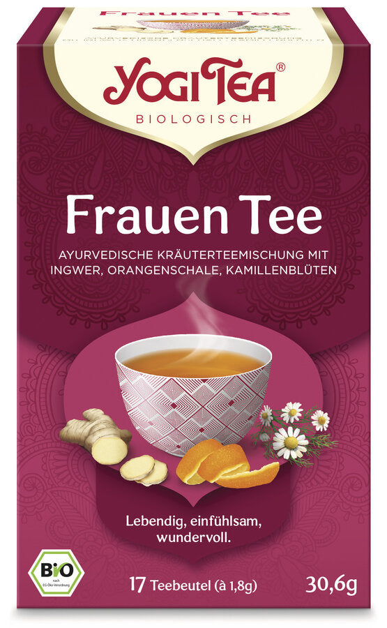 3 x Yogi Tea® GmbH women tea bio, 17x1.8g - firstorganicbaby