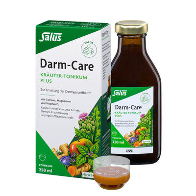 To preserve intestinal health with calcium, magnesium and vitamin D3 concentrated curcuma extract, spice herbal extension and apple plum extract