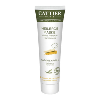 Cattier Cattier Gelbe Heilerde Maske für normale bis trockene Haut, 100ml - firstorganicbaby