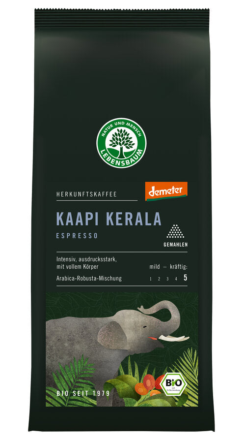 Lebensbaum kaapi kerala espresso, ground, 250g - firstorganicbaby