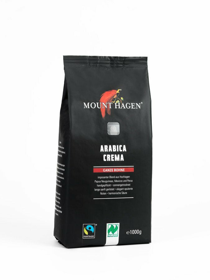 Mount Hagen Bio Fair Trade Arabica Crema, 1kg - firstorganicbaby
