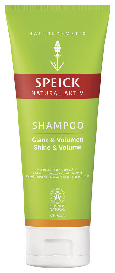Shampoo for normal hair. Mild surfactants clean gently and thoroughly with rich foam. A selected combination of vegetable and care substances strengthens and protects normal hair. To protect against drying out and for the preservation of the radiance, the formulation contains moisturizing sugar beet extract and wheat proteins as well as fair trade organic argan oil from Moroccan argan trees. A composition from essential oils gives the hair a pleasant fragrance.