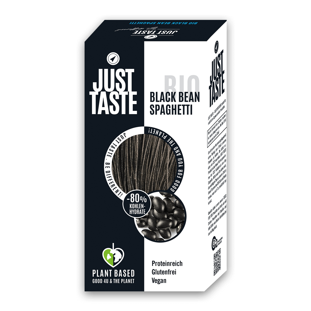 Just Taste Black bean spaghetti, 250g - firstorganicbaby