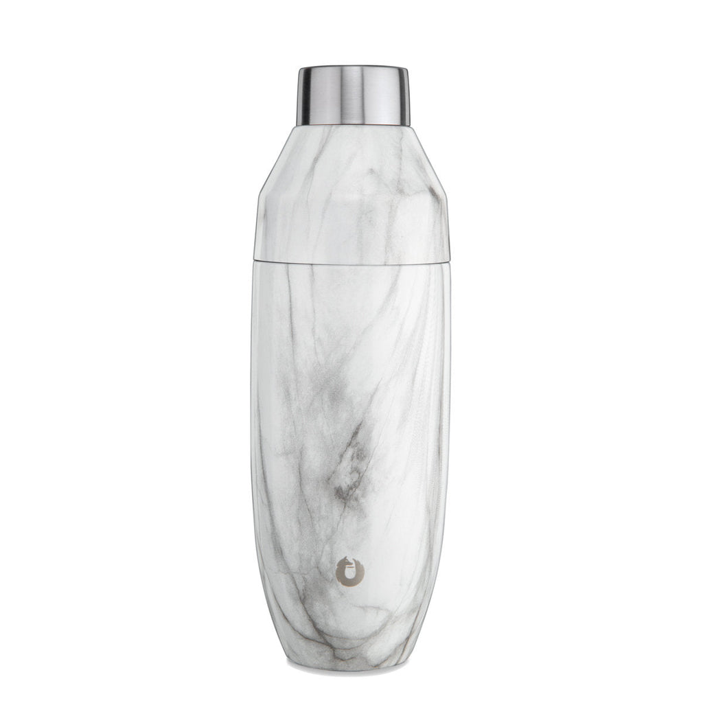 Stainless Steel Cocktail Shaker, Marble