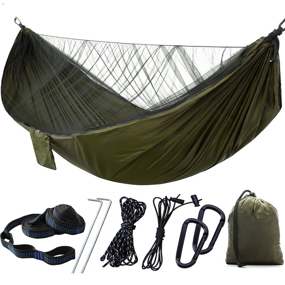 Camping Hammock Double & Single Portable Hammocks Camping Accessories for Outdoor, Indoor, Backpacking