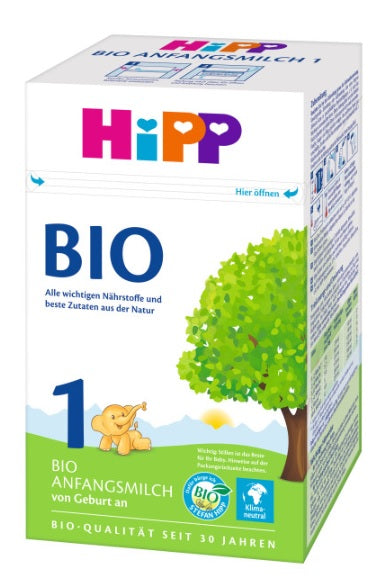 Hipp BIO starting milk 1 from birth, 600 g - firstorganicbaby