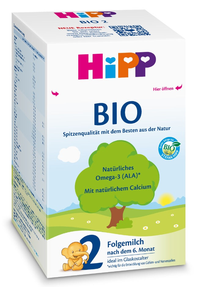 Hipp follow-on milk 2 after the 6th month, 600 g