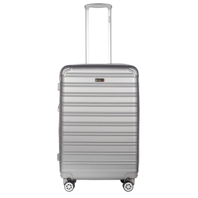 King Collection Silver luggage (20/26/28/30") Suitcase Lock Spinner Hard - firstorganicbaby