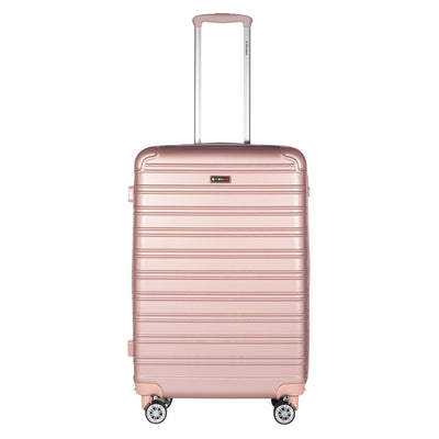King Collection Rose Gold luggage (20/26/28/30") Suitcase Lock Spinner Hard - firstorganicbaby