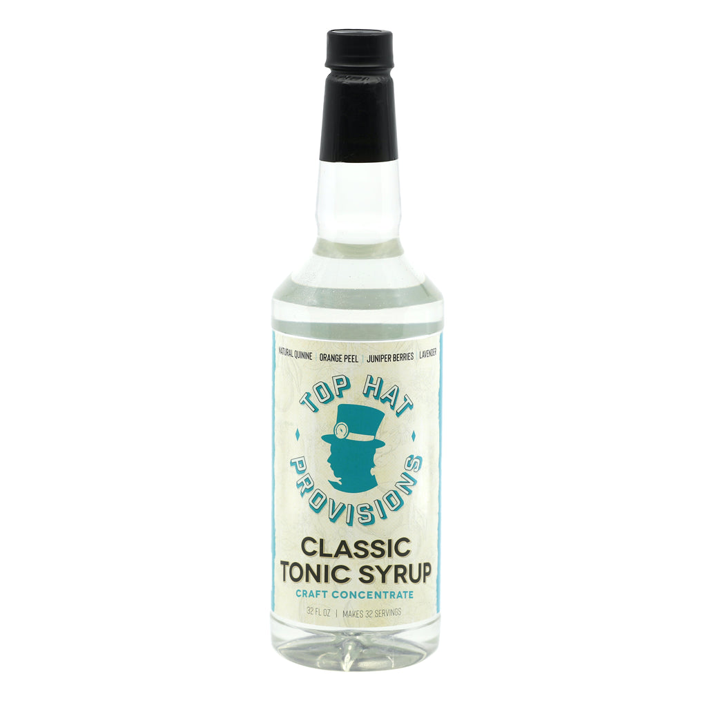 Top Hat Classic Tonic Syrup & 5x Premium Quinine Concentrate - 32oz Bottle - firstorganicbaby