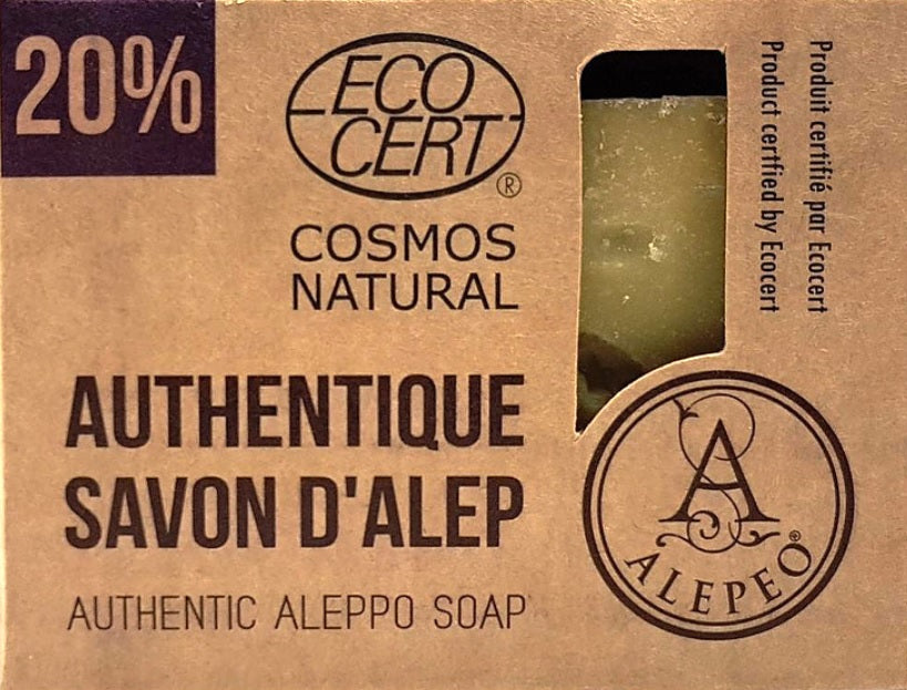 Alepeo natural block 20%, 200g - firstorganicbaby