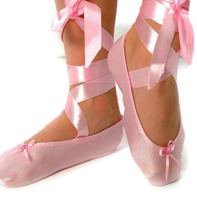 Ballet Slipper w/Ribbon