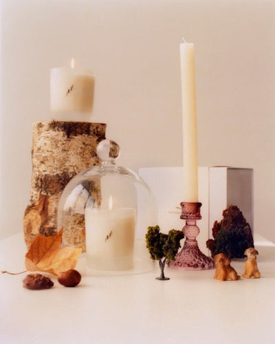 Candle and Cloche Gift Set (Medium) - firstorganicbaby