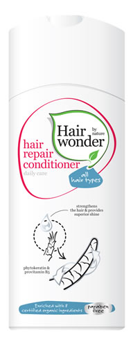 6 x Hairwonder Ny Nature Hair Repair Conditioner, 200ml - firstorganicbaby