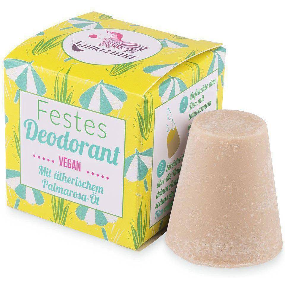 Lamazuma, Water neutral & sustainable Solid deodorant with palm rose oil, 1pc - firstorganicbaby