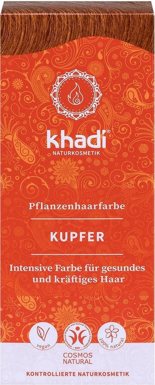 Khadi plant hair copper, 100g - firstorganicbaby