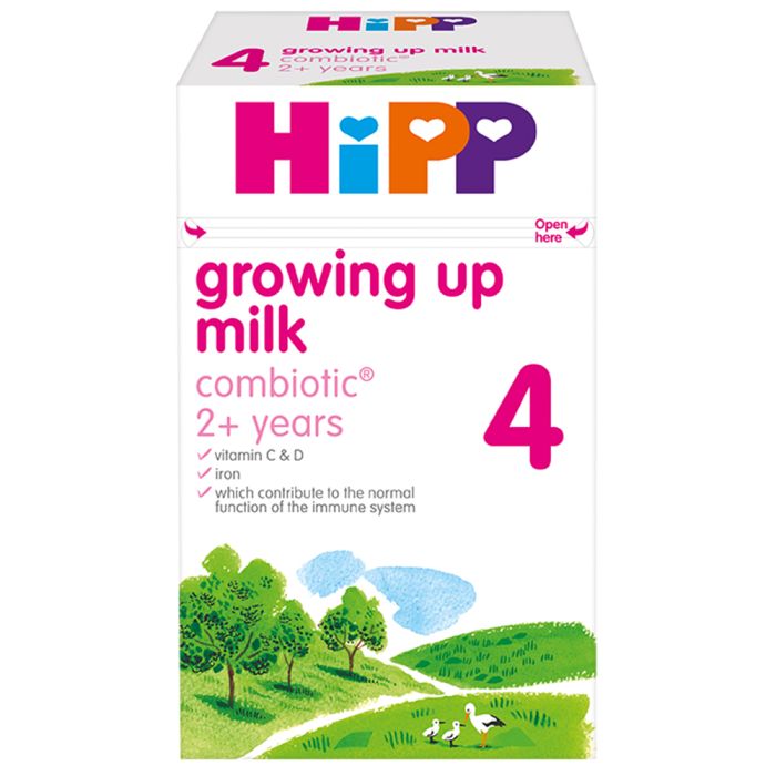 HiPP 4 UK Growing up Baby Milk Powder from 2 years onwards, 600g