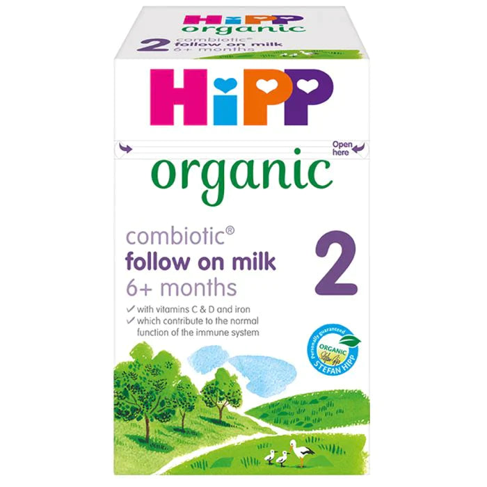 HiPP Organic 2 UK Follow on Baby Milk Powder from 6 months, 800g