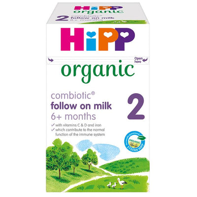 HiPP Organic 2 UK Follow on Baby Milk Powder from 6 months, 800g