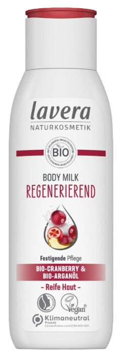 Lavera body milk regenerating, 200ml - firstorganicbaby