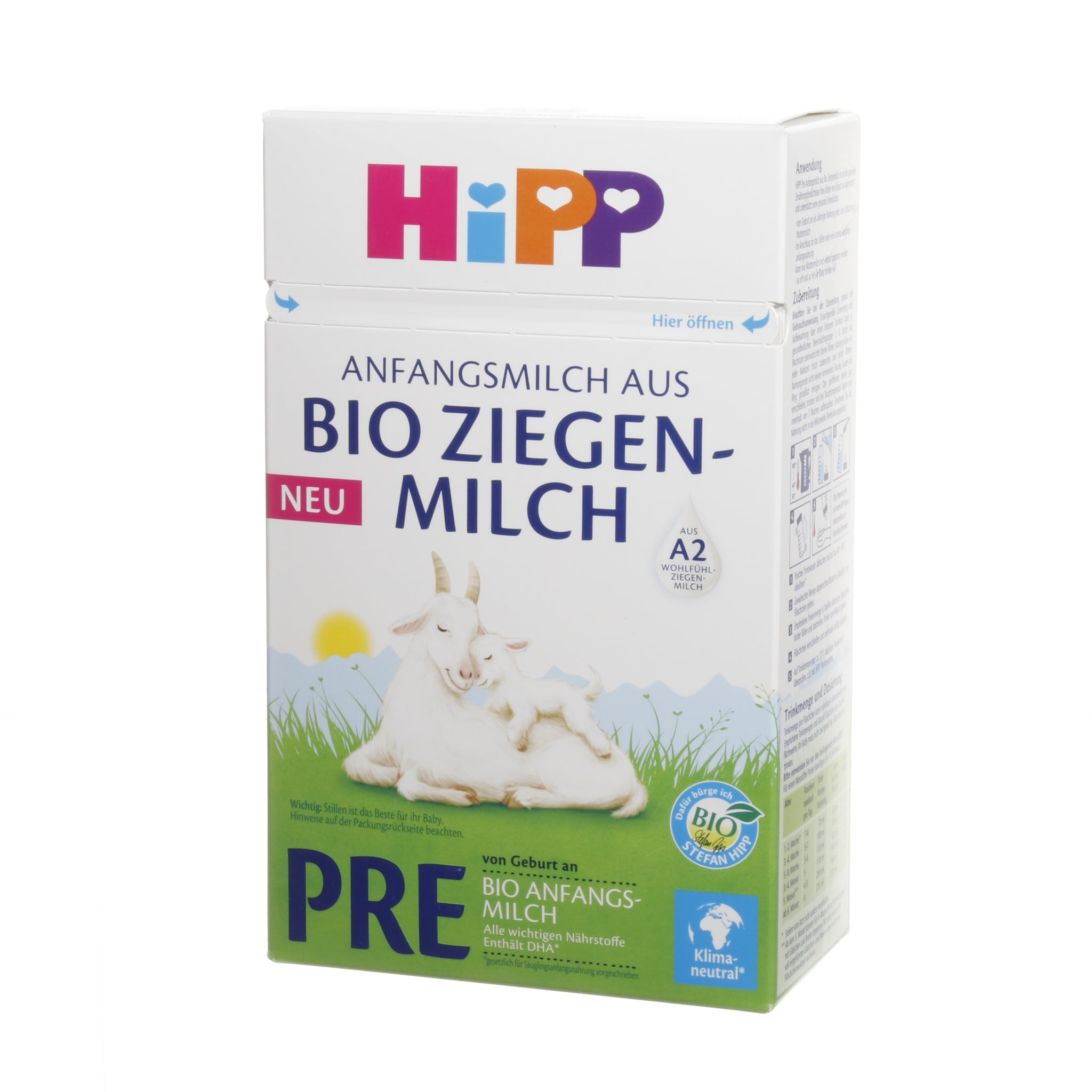 Hipp Pre Starter Milk Made from Organic Goat Milk, 400g
