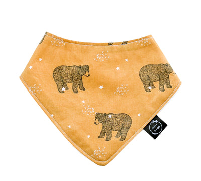 Bavoir petit ours - firstorganicbaby