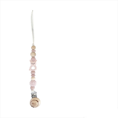 Attache suce lapin rose - firstorganicbaby