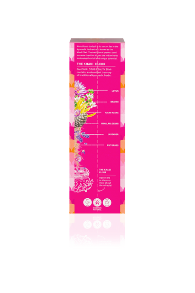 Khadi Pink Lotus Beauty body oil, 100ml - firstorganicbaby