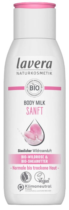 Lavera body milk gentle, 200ml - firstorganicbaby