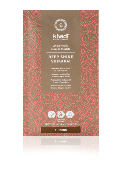 Khadi Deep Shine Shikakai Ayurvedic Hair Mask, 50g - firstorganicbaby