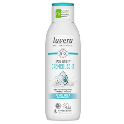 Lavera basis sensitiv cream shower, 250ml - firstorganicbaby