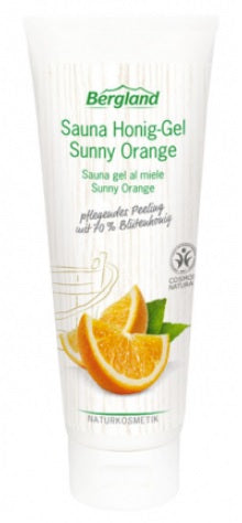 Bergland sauna honey gel Sunny Orange, 125g - firstorganicbaby