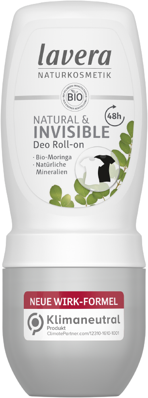 Lavera Natural & Invisible Deo Roll-On, 50ml - firstorganicbaby