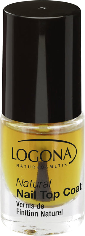 Logona Natural Nail Top Coat, 4ml - firstorganicbaby