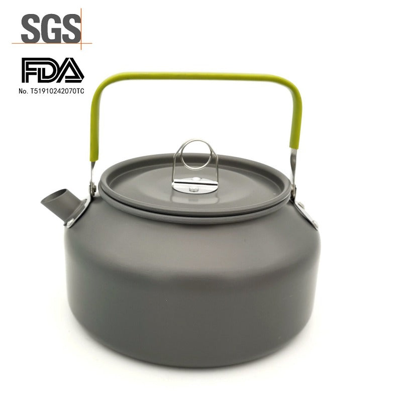 1.2L  Mini Camping Camping Cookware Set Teapot FDA - firstorganicbaby