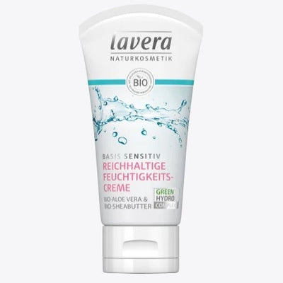 Lavera day Care Basis Sensitiv Rich moisturizing cream, 50 ml - firstorganicbaby