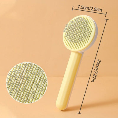 Pet Self Cleaning Grooming Brush Comb Shed
