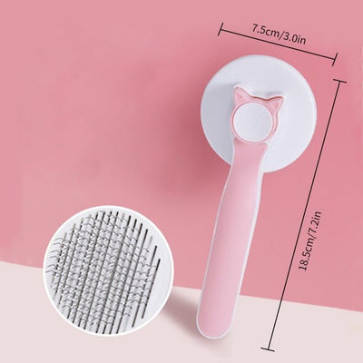 Pet Self Cleaning Grooming Brush Comb Shed