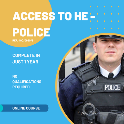 Online Access to Higher Education Diploma (Public Sector Services and Policing) Ref. 400/0960/9