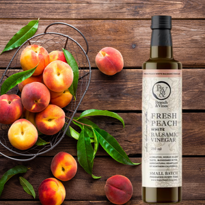 Peach White Balsamic Vinegar - firstorganicbaby