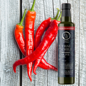 Thai Bird Chili Infused Olive Oil - firstorganicbaby