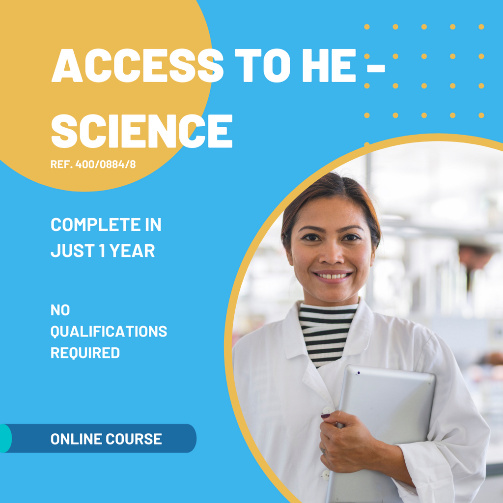 Online Access to Higher Education Diploma (Science) Ref. 400/0884/8